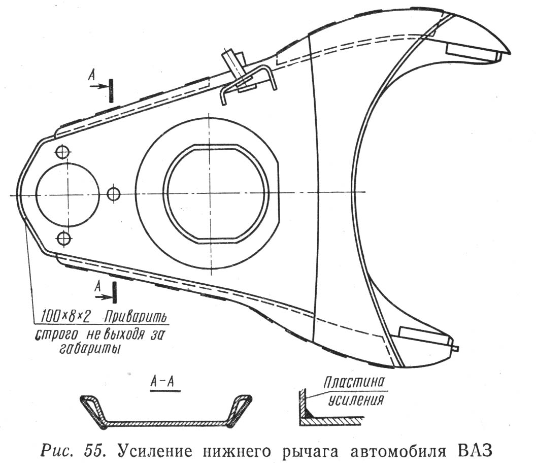 Чертежи передней подвески